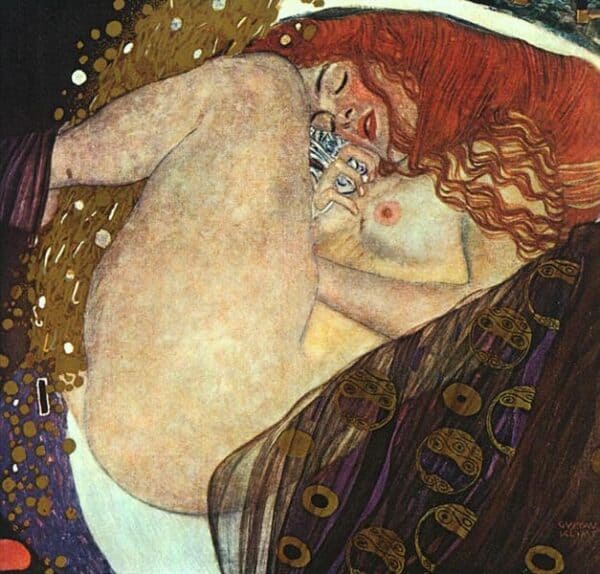 Danaë, de Gustav Klimt
