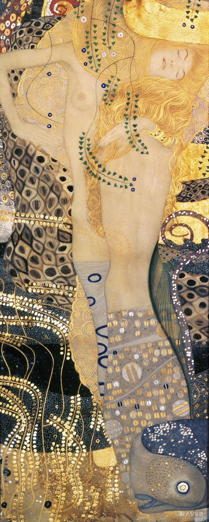 Serpentes d’água II, de Gustav Klimt